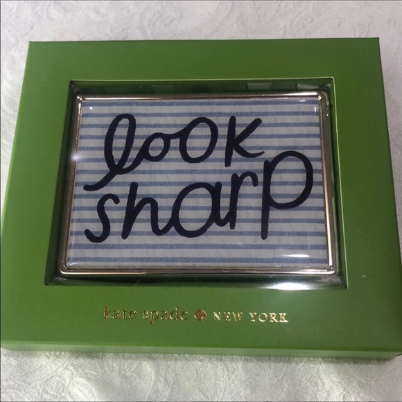 Kate Spade Laurel Street Look Sharp ID Holder Case - Picture 2 of 4